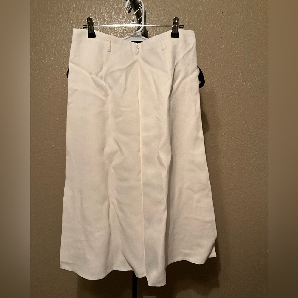 J. Crew Retail Cream a-Line Skirt